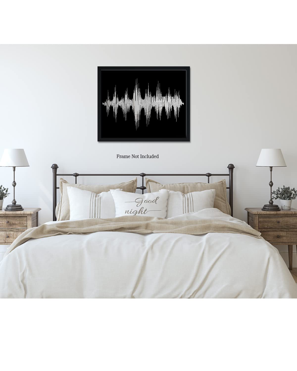 Amazon.com: Modern Soundwaves Artwork - Sound Wave Music Wall Art